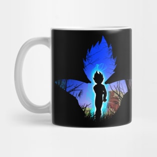 Vegetaa Battlefield set silhouette Mug